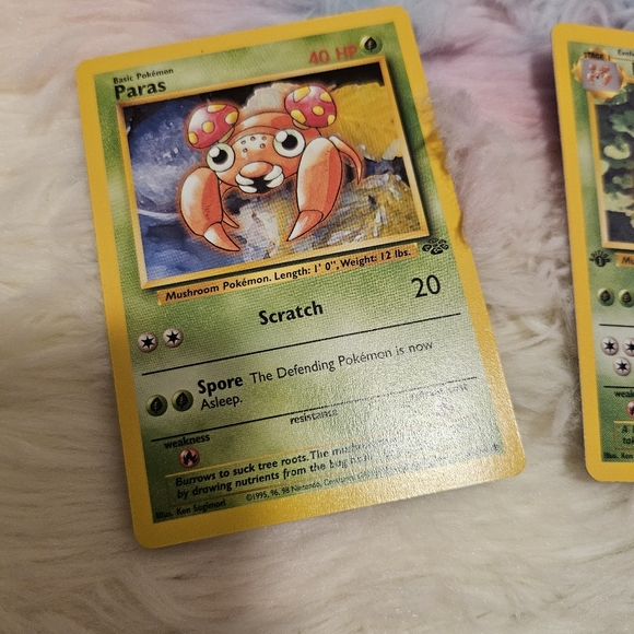 Pokemon Cards, Paras & Parasect - Picture 3 of 3